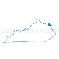 Greenup County in Kentucky